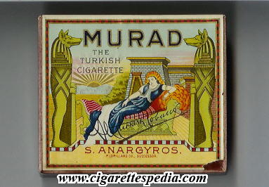 murad the turkish cigarette s anargyros s 20 b usa