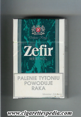 zefir new design deluxe king menthol ks 20 h poland