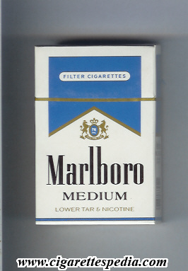 marlboro medium ks 20 h white blue usa