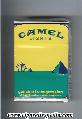 camel collection version genuine transgression lights ks 20 h argentina