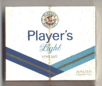 File:Player's Light KS-25-B Canada.jpg - Cigarettes Pedia