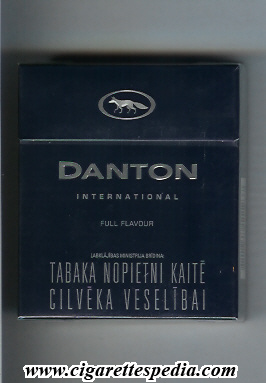 danton international full flavour ks 25 h latvia denmark