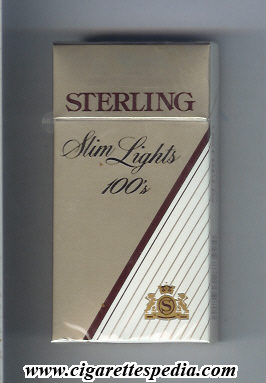 sterling american version slim lights l 20 h usa