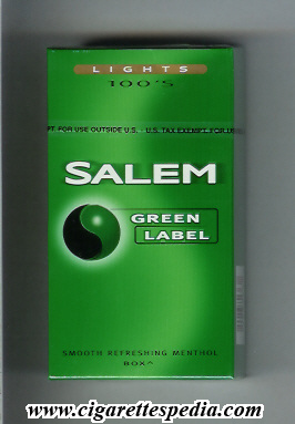 salem green cigarette