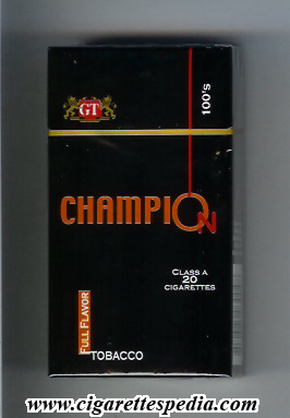 champion colombian version full flavor l 20 h usa colombia