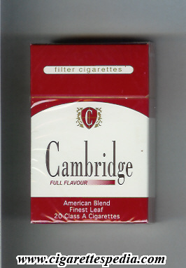 cambridge unknown version full flavor american blend ks 20 h unknown country