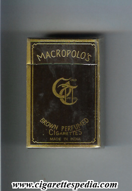 macropolo s brown perfumed cigarettes s 10 h india