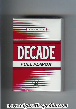 decade full flavor ks 20 h usa