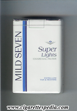 mild seven vertical name super lights ks 20 s japan