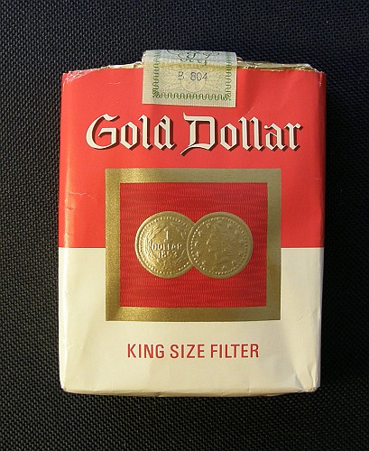 gold dollar dutch version king size filter ks 25 s red white holland
