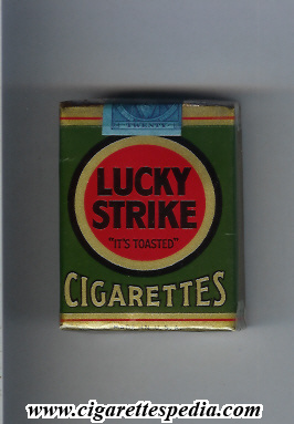 lucky strike cigareettes s 20 s green red usa
