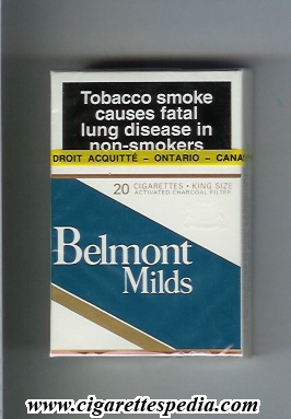 belmont canadian version milds ks 20 h canada