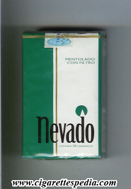 nevado peruvian version mentolado con filtro ks 20 s new design white green peru