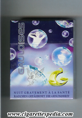 gauloises collection design with soap bubble ks 25 h france