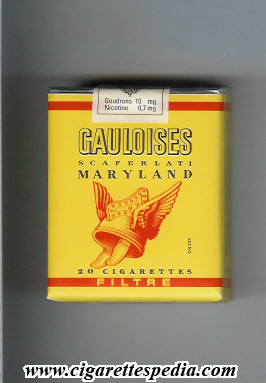 gauloises maryland filtre scaferlati s 20 s yellow switzerland france
