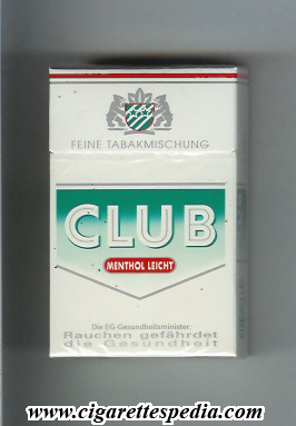 club german version old design menthol leicht ks 19 h germany