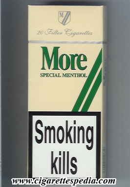 more special menthol sl 20 h england germany