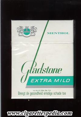 gladstone extra mild menthol ks 25 h holland