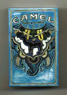 Camel Art Issue Menthol Lights (designed by Jacqui Oatley - pic.2) KS-20-H U.S.A..jpg