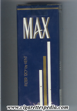 max cigarettes