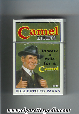 camel collection version collector s packs 1921 lights ks 20 h usa