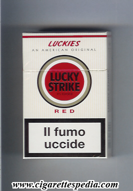 Lucky Strike (collection design) (Limited Edition) (Original Red) KS-20-TIN  PACK - Brazil - Cigarettes Pedia