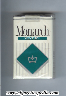 monarch american version menthol ks 20 s usa