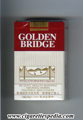 golden bridge usa blend ks 20 s white red china