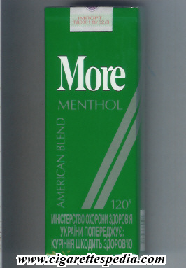 more american blend menthol sl 20 s ukraine switzerland usa