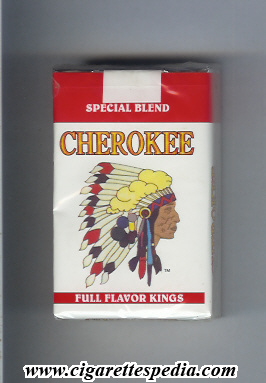 cherokee american version full flavor special blend ks 20 s usa