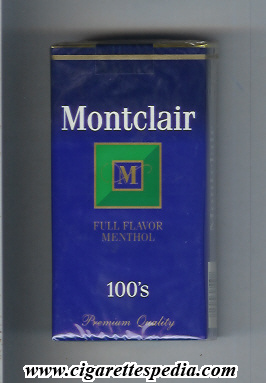 montclair m design 1 full flavor menthol l 20 s usa
