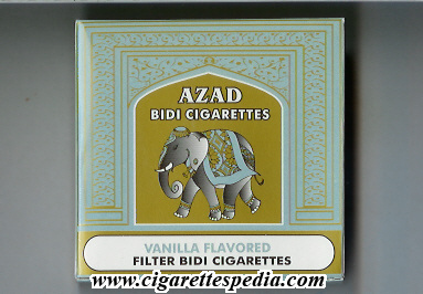azad bidi cigarettes vanilla flavored s 20 b india