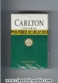 Carlton american version horizontal black name menthol ks 20 h green white usa.jpg